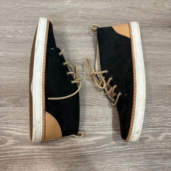 UGG Kallisto Nubuck Black High Top Shoes sz 8.5 - Picture 3 of 9